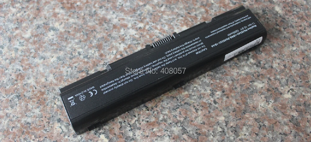 Аккумулятор для ноутбука Toshiba PA3534U 1BAS 1BRS Satellite A200 A205 A210 A215 A300 L300 L450D L500 L505 L555 M200