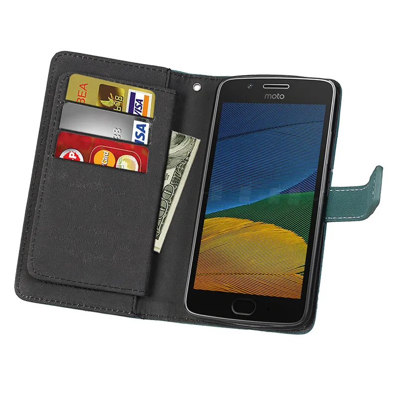 Luxury Flip Leather Case For MOTO G5 Cases G 5 Plus Fashion Wallet Cover Cases For Motorola moto g5 g5plus Phone Cover Capa 2017 New4