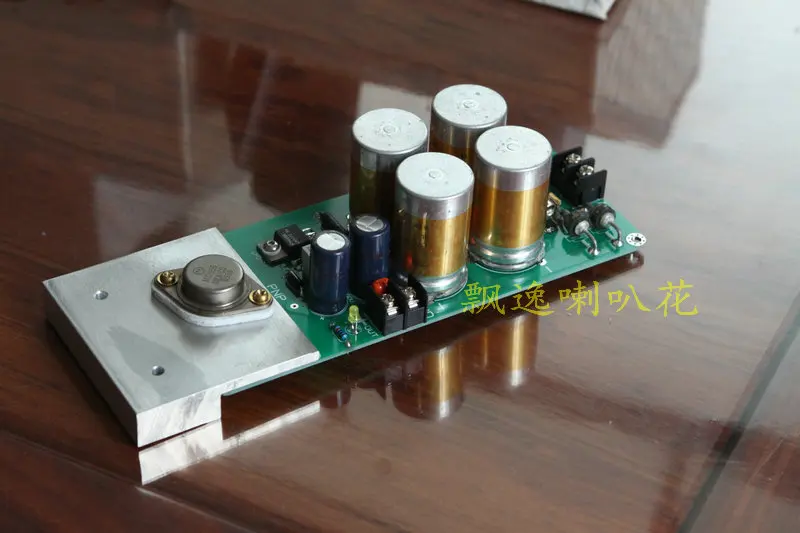 LM317 10A MJ4502 линейная плата высокого тока регулируемого источника питания с | Усилители мощности -33037154282