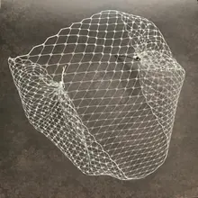 White Birdcage veil, Ivory Birdcage veil, Brides Birdcage veil, wedding accessories black veil brides black veil brides black veil brides