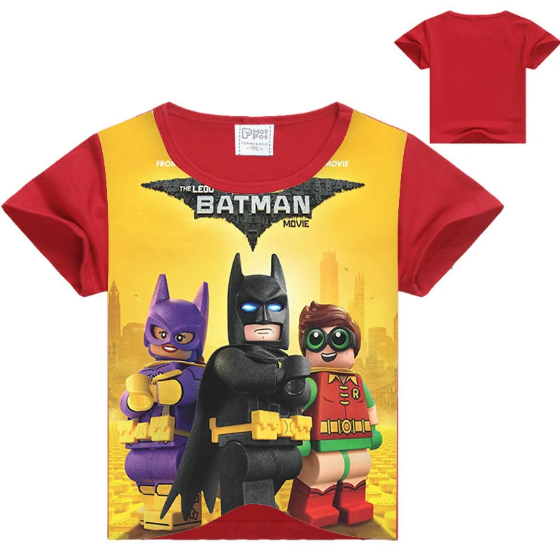 Коллекция года, летняя футболка для мальчиков футболки Ninjago одежда для детей хлопковые футболки для мальчиков и девочек, Детский костюм Одежда для мальчиков возрастом от 3 до 10 лет
