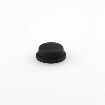 

14.5x8mm Black Silica Gel Tail Cap for 501B/502B Flashlight (10pcs/lot)