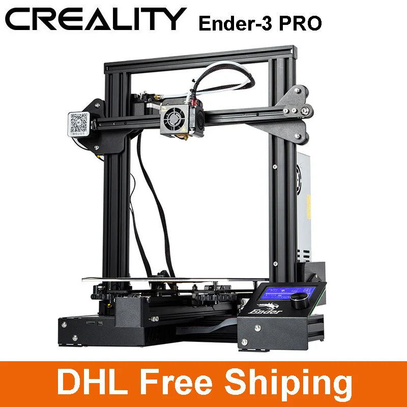 CREALITY 3D Ender-3 PRO 3d принтер обновленная Магнитная пластина для сборки, запасная мощность, печать, сделай сам, комплект MeanWell, источник питания