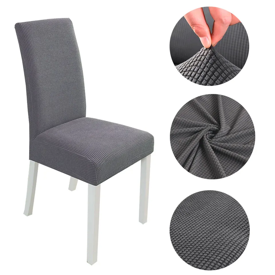 

Homesick Modern Dining Chair Cover With Back Spandex Chair Covers For Kitchen Office Elastic Stretch Chair Slipcover