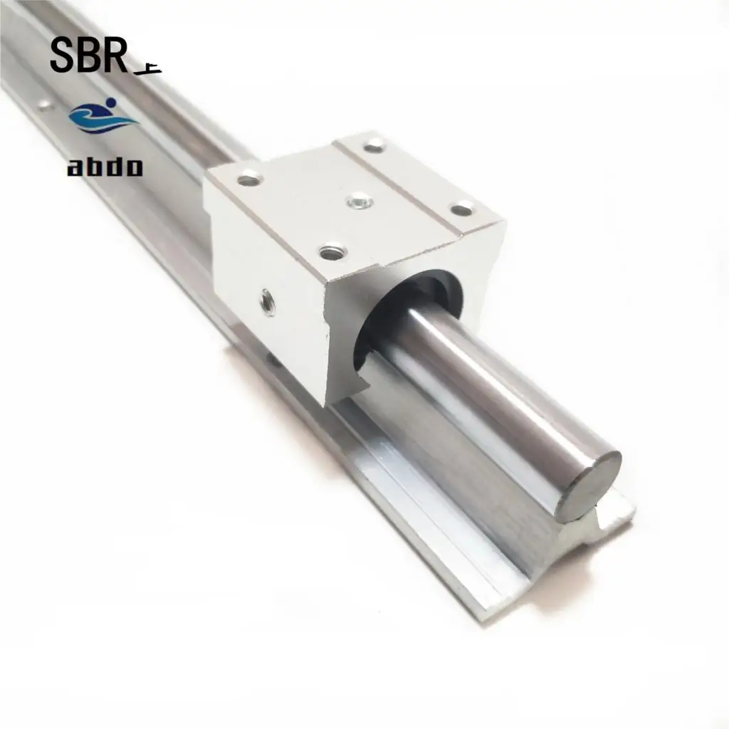 Высокое качество 4 шт. SBR16UU алюминиевый блок 16 мм линейного движения шариковых подшипников слайд-блок подходит для SBR16 16 мм линейная направляющая