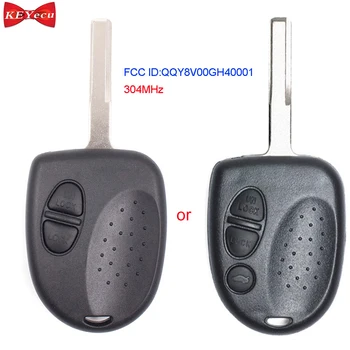 

KEYECU for Pontiac GTO 2004 2005 2006 Remote Control Car Key Fob 2 Button/ 3 Button 304MHz QQY8V00GH40001