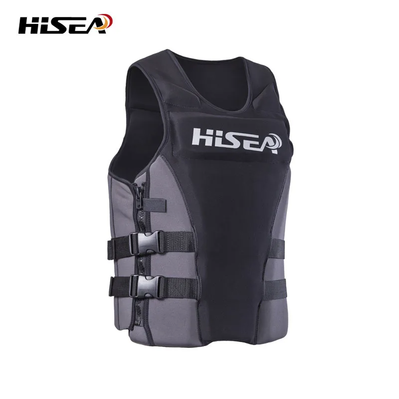 

HISEA 45KG-85KG Adult Buoyancy Life Jacket Profession Adjustable Life Vest for Swimming Fishing Surfing Kayak Life Jackets T