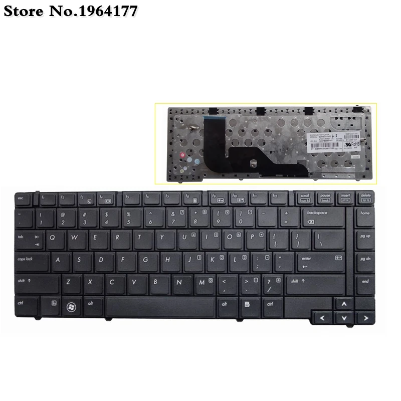 

US Keyboard for HP ProBook 6440B 6455B 6450B 6445B Series English Laptop keyboard (Without Point stick)