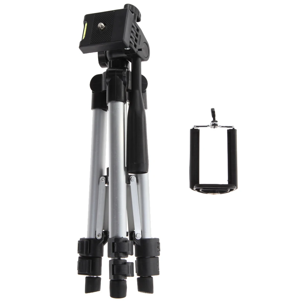 

Aluminum Professional Telescopic Camera Tripod Stand Holder For Digital Camera Camcorder Tripod For iPhone Samsung Smart Phone