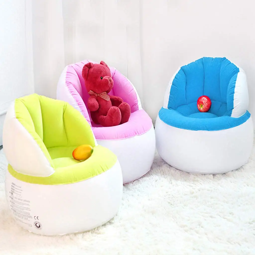 Portable Children Seats Sofa Beach Inflatable Chair Soft Sitting Seat Cushion Indoor Outdoor Chair for Toddler Baby Kids Portable Children Seats Sofa Beach Inflatable Chair Soft Sitting Seat Cushion Indoor Outdoor Chair for Toddler Baby Kids