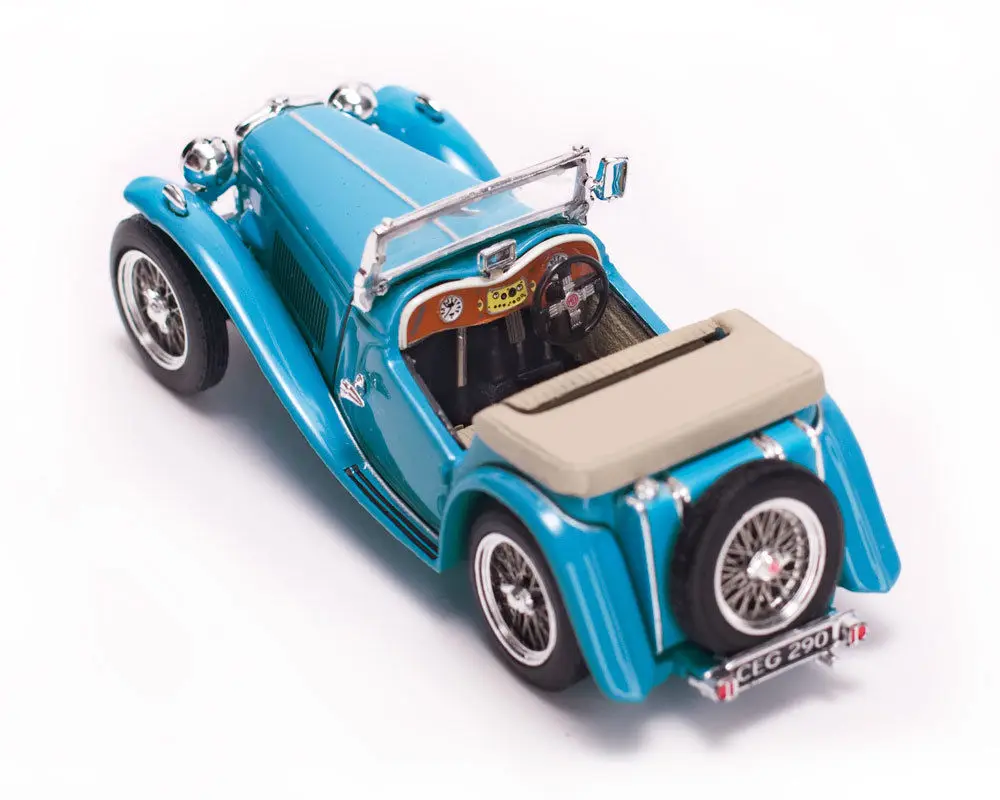 VIT ESSE 1:43 MGTC открытый MG сплав игрушка автомобиль игрушки для детей литья под давлением модель автомобиля подарок на день рождения