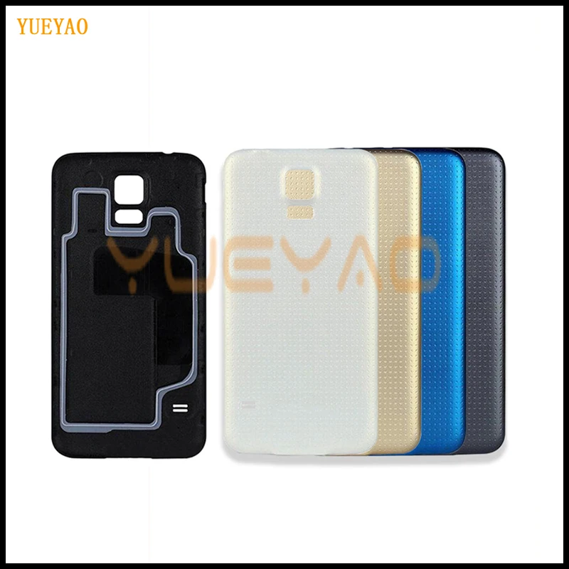 

Back Housing For Samsung Galaxy S5 i9600 G900 Back Cover Case Battery Rear Door Replacement For SAMSUNG S5 Battery Cover