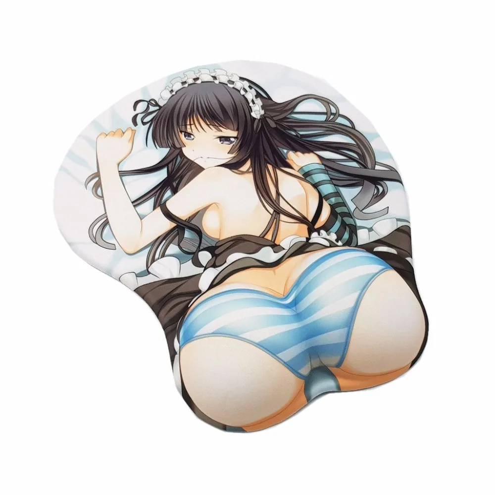 Anime Girl 3d Mouse Pad