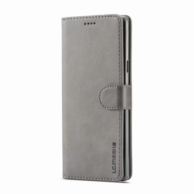 Чехол s для samsung Galaxy Note 9, 8, чехол, роскошный магнит, флип, кожаный кошелек, сумка для телефона, для samsung On Noet 9, Note8, Note9, Coque - Цвет: Gray