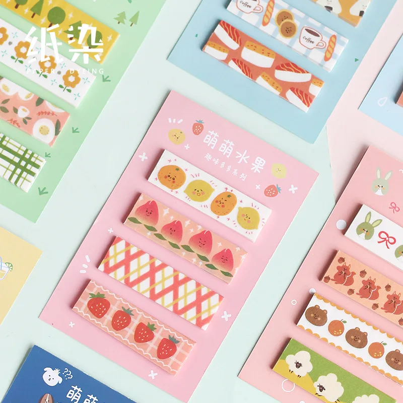 80 страниц Kawaii милые забавные бумажные блокноты планировщик Сделай Сам сообщения