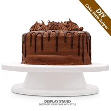 Новая кухонная тарелка для торта вращающаяся противоскользящая круглая подставка для торта для украшения вращающегося стола кухонная сковородка "сделай сам" инструменты для выпечки