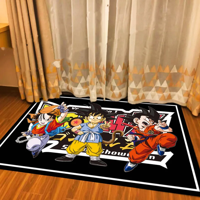 Персональный Dragon Ball Son Goku ковер с рисунком в спальню маленький дверной коврик квадратный гостиная спальня ванная комната прикроватный коврик M1670