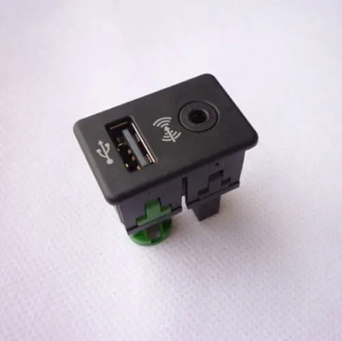 USB + AUX переключатель зажигания Панель для VW Passat B6 Volkswagen B7 CC 3CD035249A|plug black|panel mountplug relay
