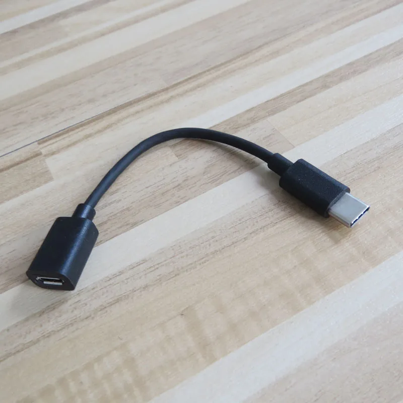 Переходник адаптер 10 см USB 2 0 Micro Female к 3 1 Type C Male|Кабели передачи данных| |