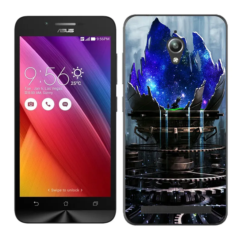 Защитный Мягкий чехол из ТПУ для ASUS Zenfone GO ZC500TG, 5,0 дюймов, чехол для телефона с рисунком космонавта Для ZenFone GO ZC500TG Z00VD