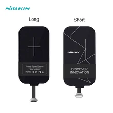 Type C беспроводной зарядный приемник Nillkin короткий USB C Qi Беспроводное зарядное устройство приемник чип для huawei для Google Pixel XL для LG
