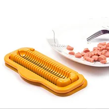 Coupeur de saucisses pour chiens, éplucheur de jambon, trancheur de bananes, outil de salade, outils de cuisine
