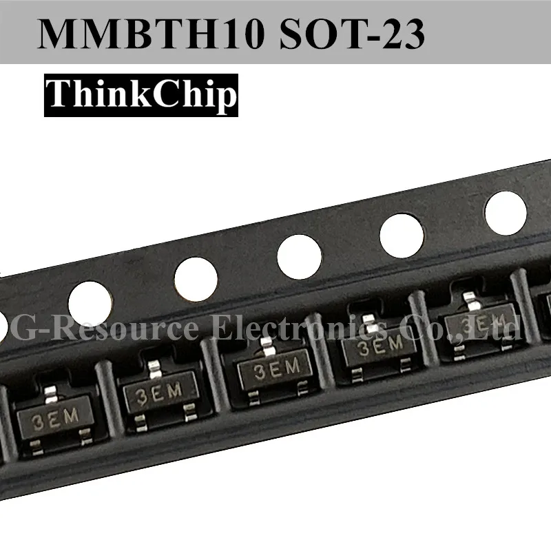 (100 шт.) MMBTH10 SOT 23 NPN Silicon VHF/UHF транзистор (маркировка 3EM)|Инструменты для кабеля| |