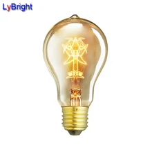 A19 40 Вт 110 В/220 В накаливания Винтаж Эдисон лампочка Star Форма EDISON ЛАМПЫ ДЛЯ Гостиная Обеденная спальня кабинет