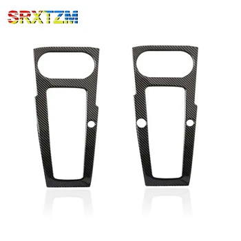 

SRXTZM Car Interior Accessories Carbon Fiber Control Gear Shift Panel Decorative Cover Trim For Audi A3 Control Gears Decorative