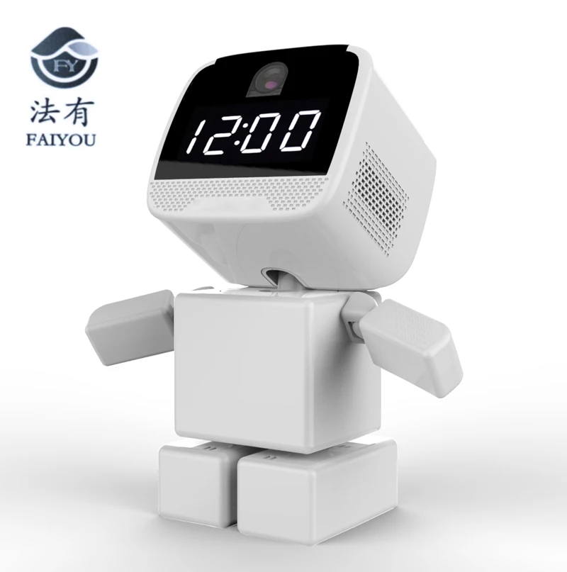 

Wireless Square Block Robot WIFI Camera IP P2P CCTV Cam Baby Monitor Surveillance HD H.264 Lens IR Night Vision for Android or I