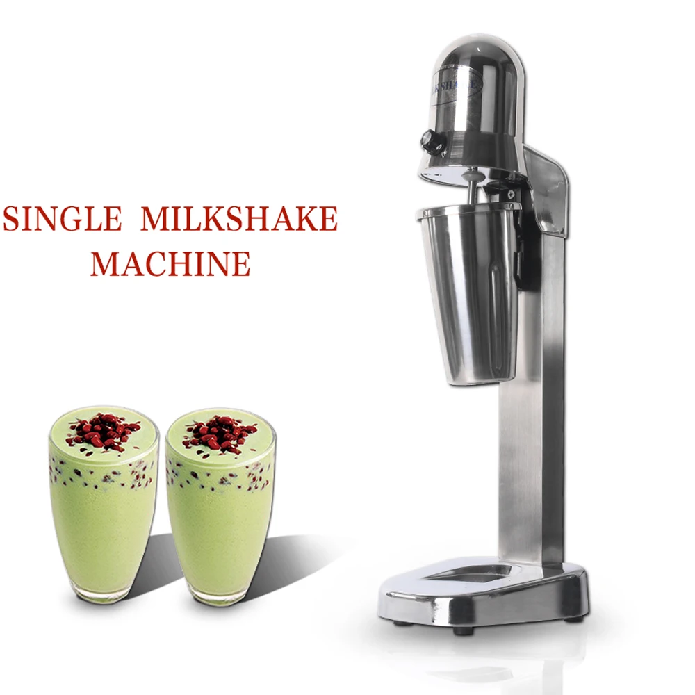 

ITOP Electric Single Milkshake Mixers Stainless Steel Milkshake Foam Bubble Tea Shop Smoothies Maker Blender Machine