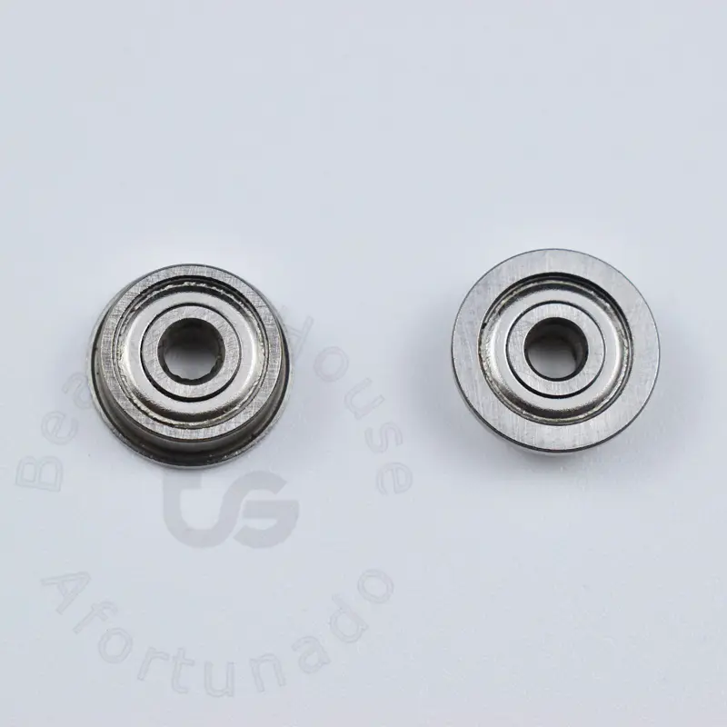 F623ZZ 10pcs 3*10(11.5)*4(mm) Flange Bearing Chrome Steel Metal Sealed High Speed Mechanical Equipment Parts image 2