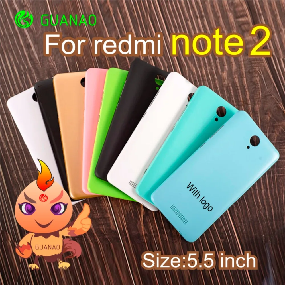 Матовая задняя пластиковая защитная крышка AA для xiaomi Redmi Note 2 чехол аккумулятора