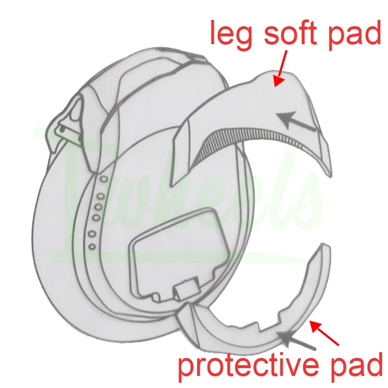 Ninebot Z10 Z8 Z6 защитный коврик мягкий коврик Электрический Одноколесный велосипед запасные части