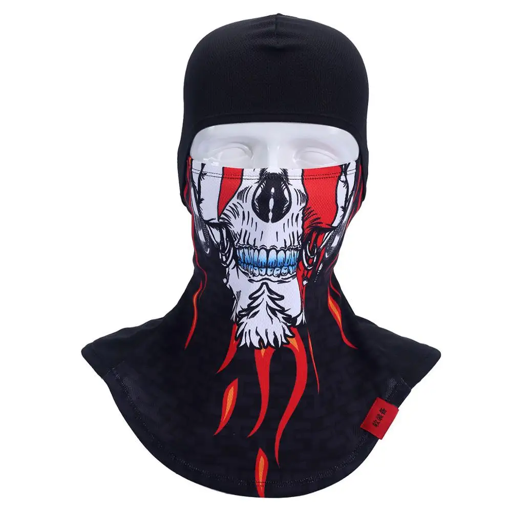 1 шт., маска для лица на открытом воздухе с черепом, мотоциклетный лыжный велосипедный шлем на Хэллоуин, Балаклавы, маска для лица мотоцикла - Цвет: QL SB03