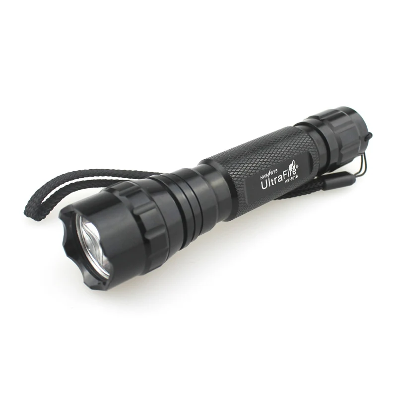 

U-F WF-501B 1xCREE XP-G2 R5 320lm Cold White Light 5-Mode SMO OP LED Flashlight (1x18650)