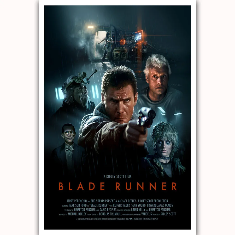 Resultado de imagem para blade runner 1982 poster