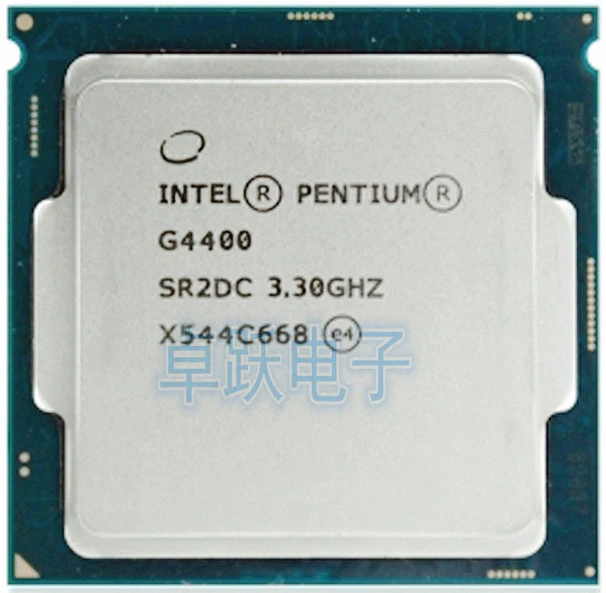 cpu socket Intel Pentium G4400 g4400 Processor 3MB Cache 3.3GHz LGA1151 Dual Core Desktop PC CPU new cpu