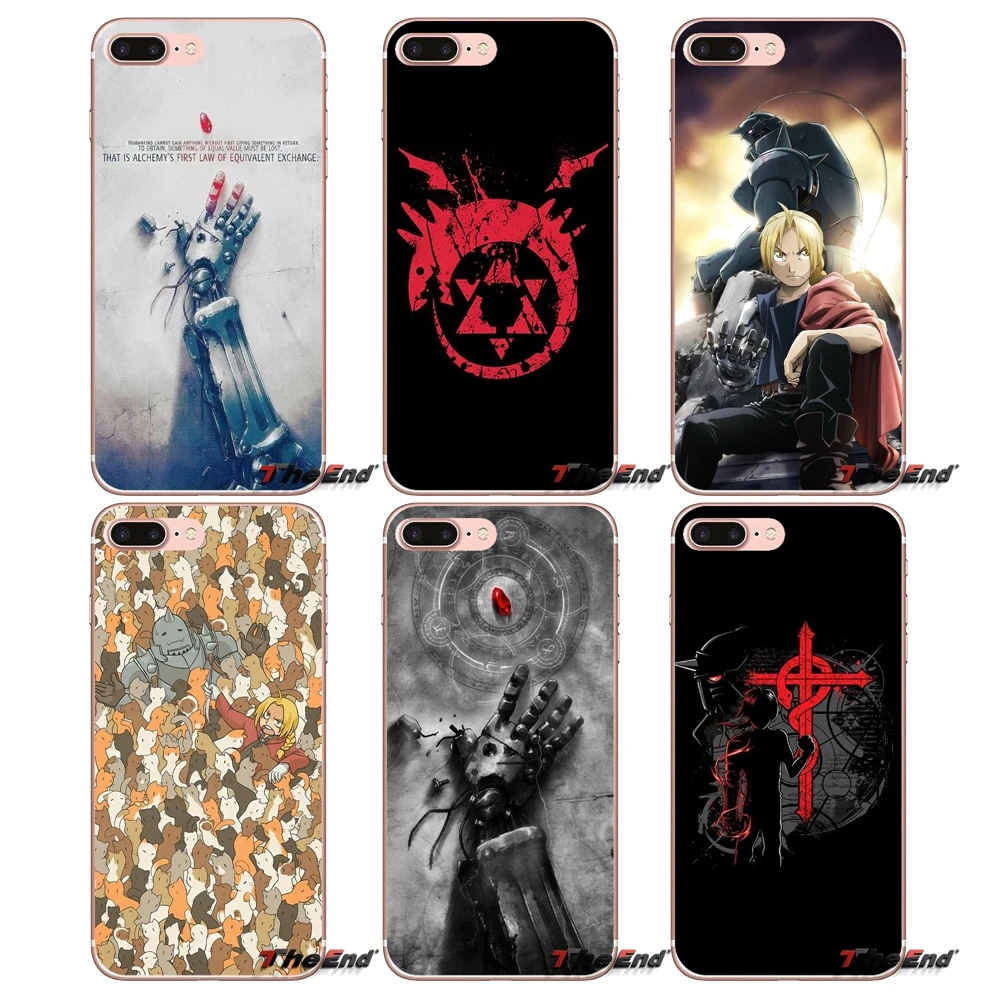 

For Xiaomi Mi6 Mi 6 A1 Max Mix 2 5X 6X Redmi Note 5 5A 4X 4A A4 4 3 Plus Pro Fullmetal Alchemist FMA Brotherhood TPU Case