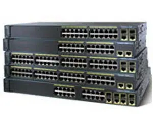 Новый Герметичный WS-C2960-24PC-L Catalyst C2960 24 порта/10/100 POE + 2 T/SFP сетевой коммутатор LAN |