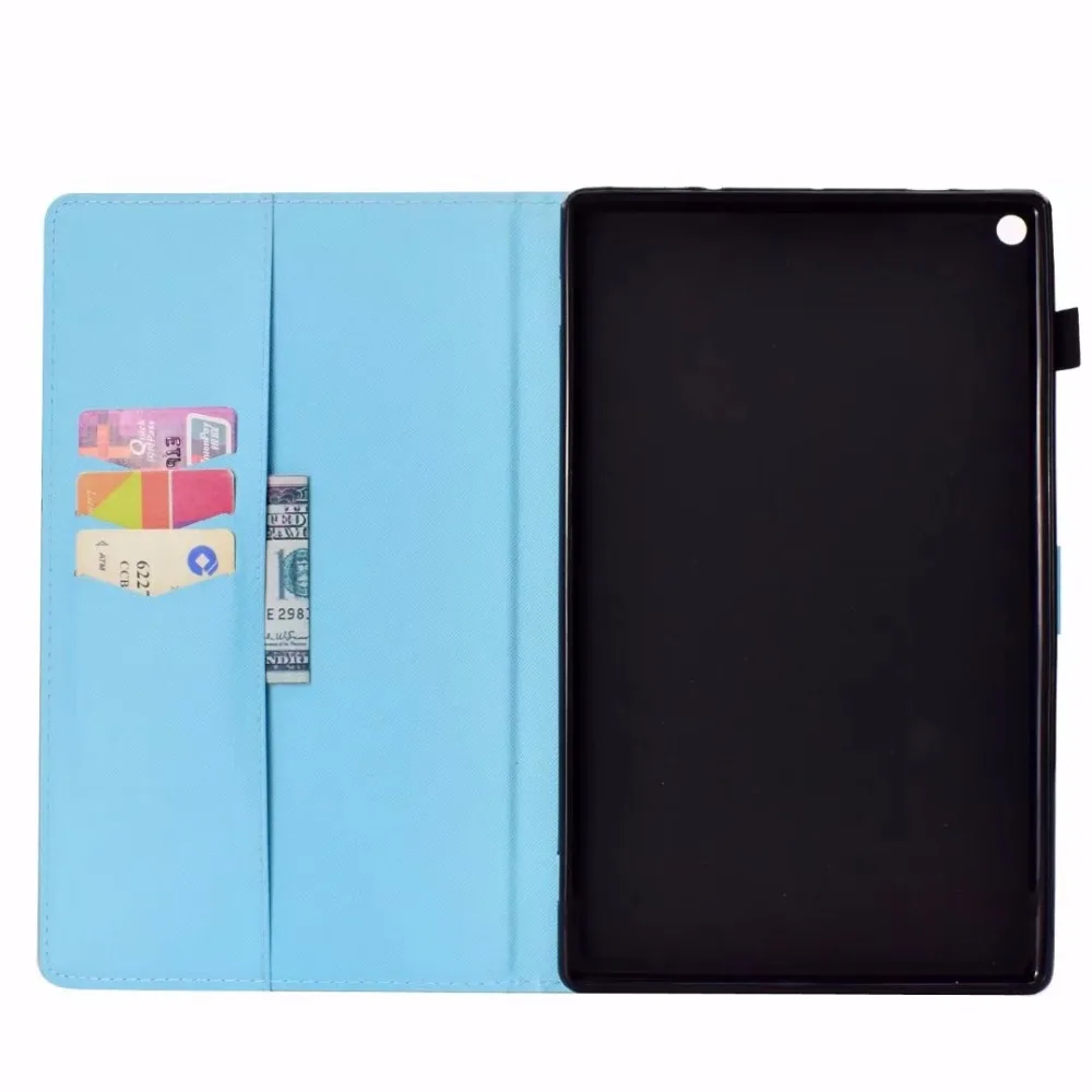 Чехол для Amazon Kindle Fire HD 10 10,1 дюймов окрашенный мягкий ударопрочный Магнитный умный чехол для Kindle Fire HD 10