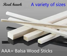 500mm long 2x2 3x3 4x4 5x5 6x6 8x8mm Square long wooden bar AAA Balsa Wood Sticks