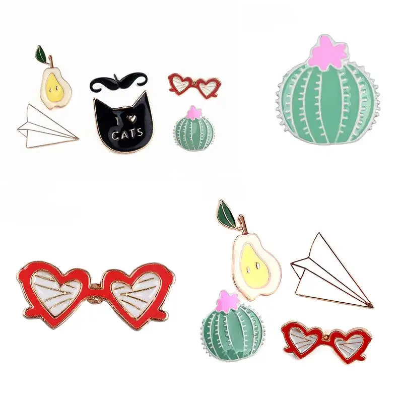 Бейджи для одежды мультфильм DIY Pins Lovely Sale броши иконки рюкзаки|Броши| |