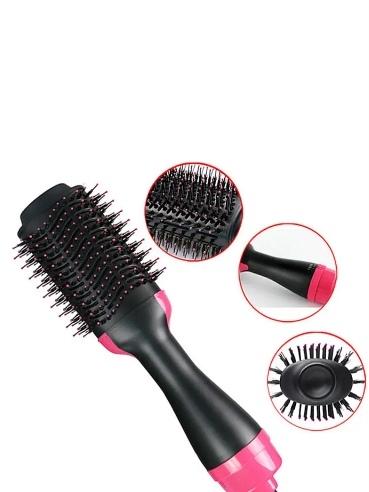 

LDY 2 in 1 Multifunctional Hair Dryer & Volumizer Rotating Hair Brush Roller Rotate Styler Comb Styling Straightening Curling