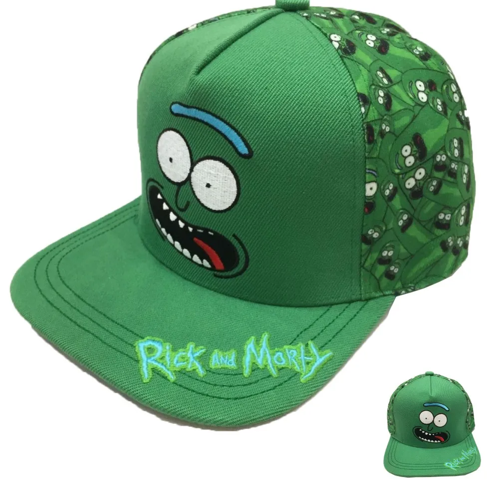 Buy Unisex Rick and morty Pickle Rick 3D baseball hat
