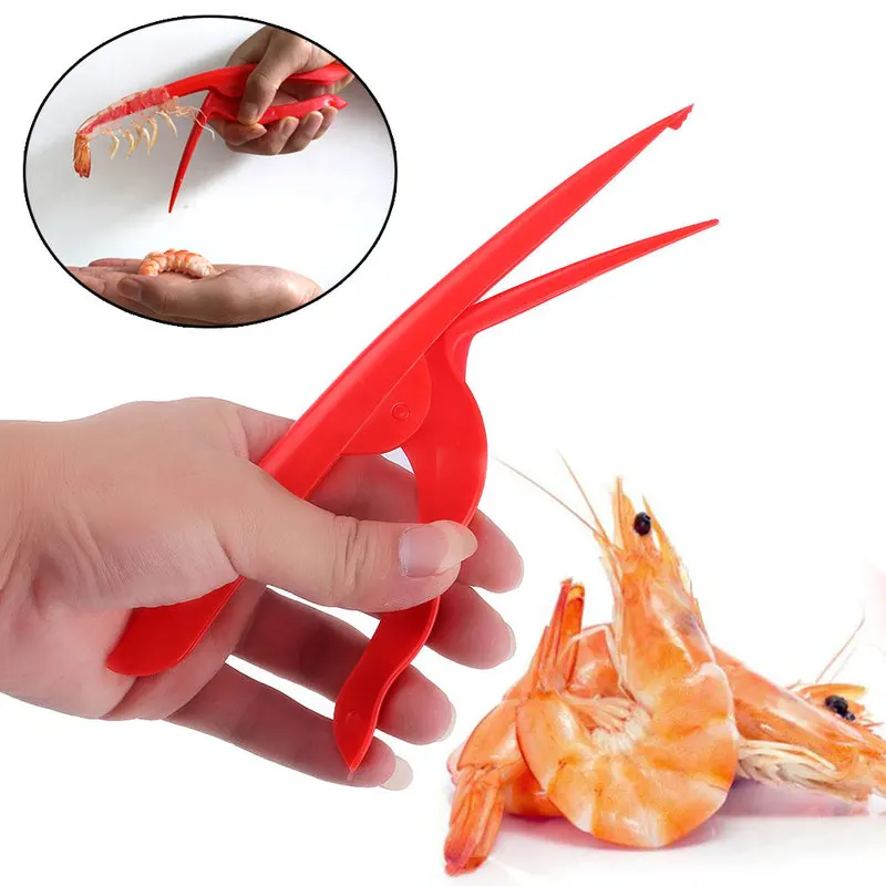 

Quick Shrimp Peelers Deveiners Prawn Peeler Peel Device Creative Kitchen Cooking Shell Seafood Tools Easy Use Kitchen Gadget