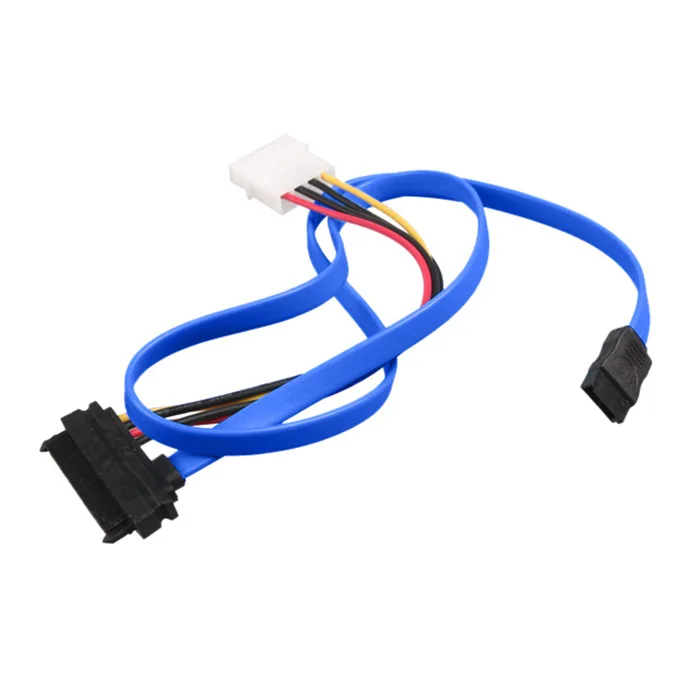 

7Pin SATA Serial ATA to SAS 29 Pins + 4 Pin Power Adapter Connector Cable WIF66