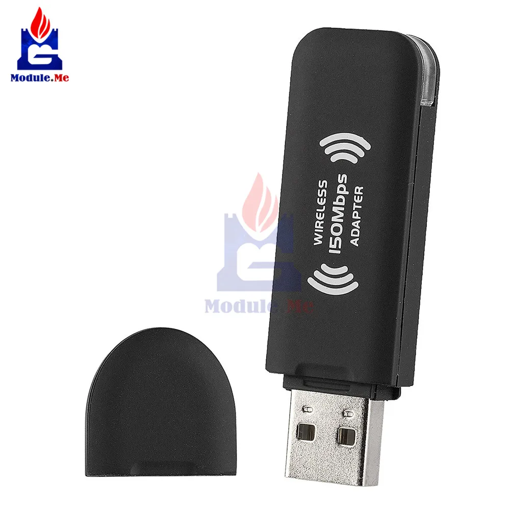 Ralink RT3070 USB WiFi адаптер 150 Мбит/с Беспроводной сети 802,11 b/g/n ключ WLAN для ПК Mac Linux с Светодиодный индикатор