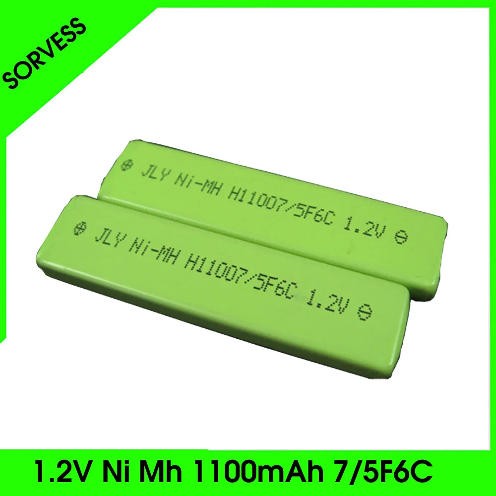 Sorvess 1-10 шт 1 2 V 7/5F6 67F6 1100mAh Ni-MH жевательная резинка батарея 7/5 F6 для Panasonic sony MD CD
