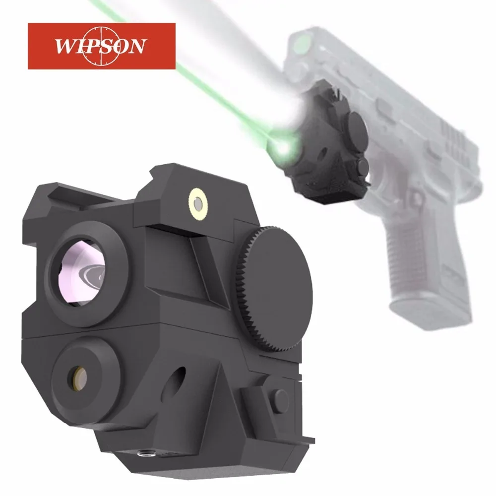 Миниатюрный компактный Красный лазерный прицел WIPSON с высокой яркостью